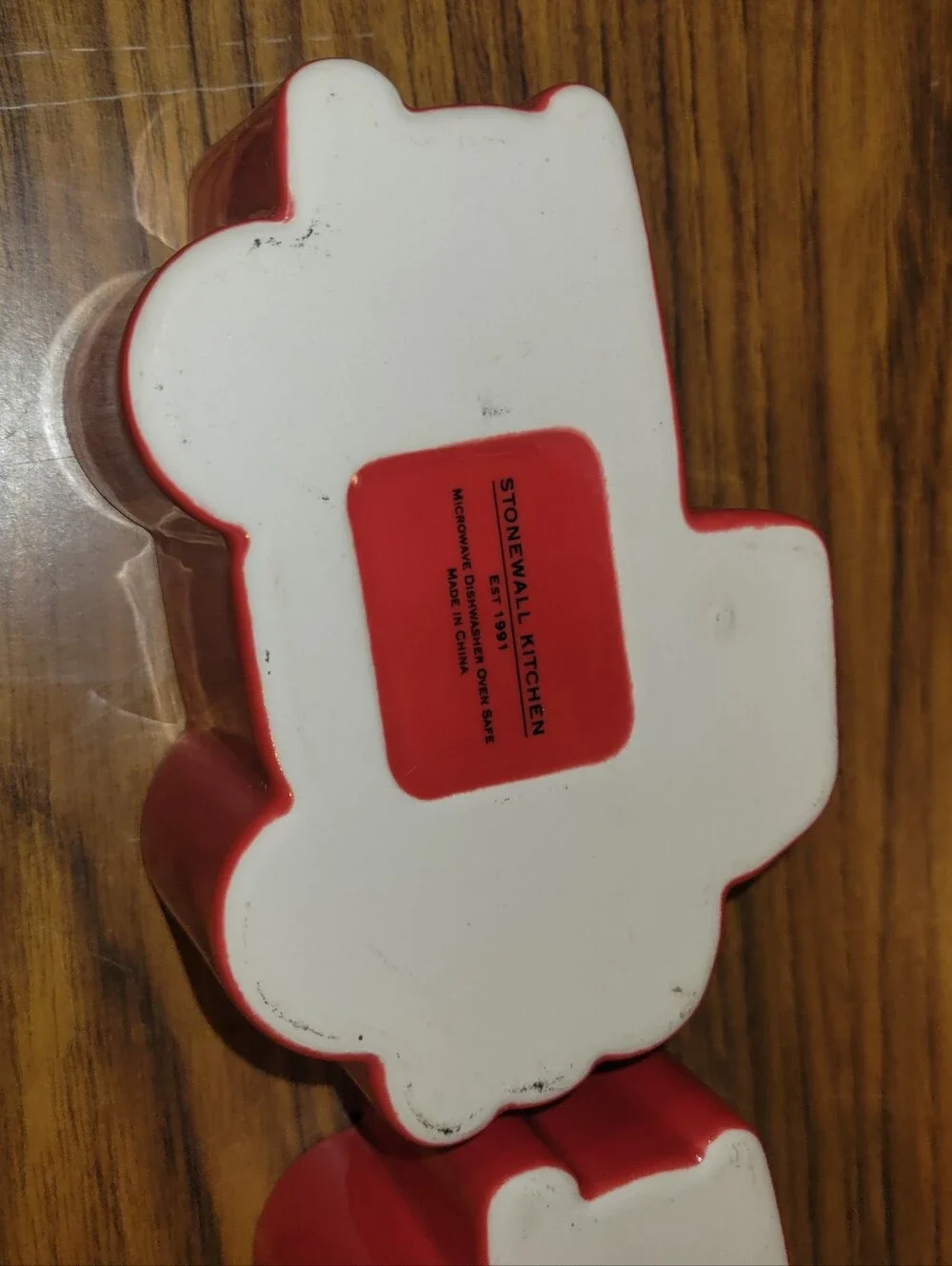 2 Nantucket Mini Loaf Truck Shaped Ceramic Pans